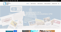 Desktop Screenshot of escuelaindustrialesupm.com
